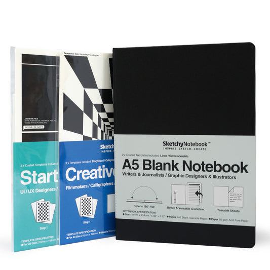 ♛ Bundle: SketchyNotebook A5